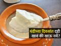 हिवाळ्यात दही खावं की नाही? थंडीत दही खाण्याची पाहा योग्य पद्धत, तब्येतही राहील चांगली - Marathi News | Right Way To Eat Curd : How To Eat Curd In Right Way How To Eat In Winter | Latest sakhi News at Lokmat.com