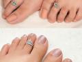 Latest Silver Toe Rings : रोज वापरण्यासाठी चांदीच्या जोडव्यांच्या १० खास डिझाइन्स; सुंदरदिसतील पाय - Marathi News | Latest Silver Toe Ring Design : Silver Toe Ring Design For Women | Latest sakhi Photos at Lokmat.com