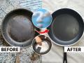 नॉनस्टिक भांड्यांचा तेलकट-चिकटपणा जात नाही? वापरुन पहा 'हा' पांढरा पदार्थ, नॉनस्टिक भांडी दिसतील नवी... - Marathi News | How To Clean A Non-Stick Cookware With Toothpaste How To Remove Burned Oil From A Nonstick Pan How to Clean Nonstick Pans | Latest sakhi News at Lokmat.com