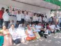 काँग्रसचे २३ मागण्यांसाठी २ तास धरणे आंदोलन - Marathi News | Congress holds 2-hour protest for 23 demands in nashik | Latest nashik News at Lokmat.com
