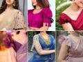 स्लिह्जलेस ब्लाऊज घालायला आवडत नाही? 'अशा' शिवा बाह्या, उन्हाळ्यातही वाटेल Cool - Marathi News | summer special blouse sleeves designs, latest pattern blouse designs for summer, trendy blouse sleeves designs for wedding season, comfortable blouse designs for summer | Latest sakhi Photos at Lokmat.com