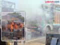 भरडाईसाठी धान वाहून नेणाऱ्या ट्रकला आग ; गोरेगाव मार्गावरील घटना - Marathi News | | Latest gondia News at Lokmat.com