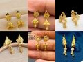२ ग्रॅम सोन्यात घ्या नाजूक, आकर्षक कानातले; १० लाईटवेट डिजाईन्स, रोज वापरायला उत्तम पर्याय - Marathi News | 2 Gram Gold Earrings : Light Weight Gold Earrings For Women Gold Earrings Designs | Latest sakhi Photos at Lokmat.com