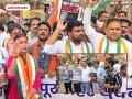 NEET पेपर लीक: नागपुरात युवक काँग्रेस आक्रमक; बडकस चौकात सरकारविरोधात निदर्शने - Marathi News | NEET paper leak: Youth Congress aggressive in Nagpur; Protests against the government at Badkas Chowk | Latest nagpur News at Lokmat.com