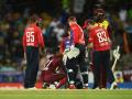 WI vs ENG, T20I : Wd, 0, 4, 4, Wd, 6, 6, 6; Akeal Hoseinनं अखेरच्या षटकात चोपल्या २८ धावा, पण इंग्लंडनं १ धावेनं जिंकला सामना अन्... - Marathi News | WI vs ENG, T20I : Wd 0 4 4 Wd 6 6 6, Akeal Hosein smashed 28 runs in the last over, West Indies fell two runs short of victory agains England | Latest cricket News at Lokmat.com