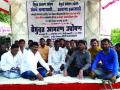 अनधिकृत बांधकामाविरोधात आमरण उपोषण - Marathi News | Amarnath fasting against unauthorized construction | Latest raigad News at Lokmat.com