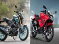 Yamaha MT 15 vs Suzuki Gixxer SF : किंमत, स्टाईल आणि मायलेजमध्ये कोणती स्पोर्ट्स बाईक शानदार? जाणून घ्या... - Marathi News | Yamaha Mt 15 Vs Suzuki Gixxer Sf Which Is Better Sports Bike In Price Style And Mileage Know Here | Latest auto News at Lokmat.com