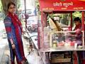 IN PICS! Urvashi Yadav who owns Rs 3cr house, SUVs sells 'Chole-Kulche' on road - Hindi News | IN PICS! Urvashi Yadav who owns Rs 3cr house, SUVs sells 'Chole-Kulche' on road | Latest social-viral Photos at Lokmattimes.com