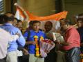विश्वविजेत्या यंग इंडियाचे मुंबईत 'शॉ'नदार स्वागत - Marathi News | World champion Young India's 'Shawdar welcome' in Mumbai | Latest cricket Photos at Lokmat.com
