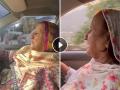 पाकिस्तानच्या पहिल्या महिला टॅक्सी ड्रायव्हर; गाडी चालवणाऱ्या गोड आजीचा Video तुफान व्हायरल - Marathi News | Pakistan’s ‘cute dadi’ Zahida Kazmi driving Toyota on Abbottabad streets | Latest sakhi News at Lokmat.com