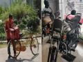 Zomato Boy Viral Story : सायकलवरून डिलिव्हरी करणाऱ्या Zomato बॉयची गोष्ट झाली व्हायरल; अचानक गिफ्ट मिळाली बाईक, म्हणाला... - Marathi News | zomato delivery agent working on bicycle got a motorcycle social viral after viral tweet | Latest social-viral News at Lokmat.com