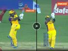 VIDEO: भन्नाट! फलंदाजाने ३००च्या स्ट्राईक रेटने केल्या ८१ धावा, लगावले ८ षटकार, संघ विजयी