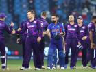Indian Cricketers has been seen boosting up the confidence of Scotland players after the match