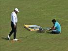 AFG vs NZ : कसोटी सामना सुरु करण्यासाठी इलेक्ट्रिक पंख्याचा वापर; पण...