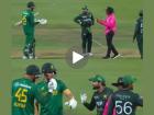 SA vs PAK: .... अन् पाक कॅप्टन मोहम्मद रिझवान थेट क्लासेनला भिडला; बाबरनं सोडवलं भांडण (VIDEO)