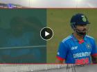 Video : KL Rahul ने संधीचं सोनं केलं! त्याचा Six नंतर रोहित, विराट यांची रिॲक्शन Viral