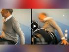 VIDEO: धडामssss.... कॉमेंट्री बॉक्समध्ये नासिर हुसेन खुर्चीवरून पडला, नक्की काय घडलं?
