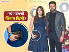 Rohit Sharmaची पत्नी रितिकाच्या हातातल्या महागड्या पर्सची रंगली चर्चा, किंमत ऐकून थक्क व्हाल - Marathi News | rohit sharma wife ritika sajdeh handbag price expensive branded clutch in mumbai indians event viral on social media its cost will shock you louis vuitton petite malle bag | Latest social-viral Photos at Lokmat.com