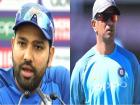 Rohit Sharma reacts on Rahul Dravid's appointment as Team India head coach
