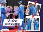 IND vs NZ यांच्यातील सामन्यादरम्यान 'रो-को'चा खास सन्मान! चक्क कपाटातून बाहेर आली विराट-रोहित जोडी (VIDEO)