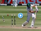 India vs South Africa 3rd Test: भन्नाट स्विंग... उमेश यादवने गोलंदाजी करत फलंदाजाची केली दांडी गुल (Video)