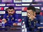 India vs Pakistan : Virat Kohli - Rohit Sharma यांच्यात भांडणं लावण्याचा पाकिस्तानी पत्रकाराचा प्रयत्न?, टीम इंडियाच्या कर्णधारानं घेतली शाळा, Video 