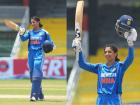 चौकारांच्या हॅटट्रिकसह स्मृती मानधनाने साजरी केली विक्रमी सेंच्युरी!