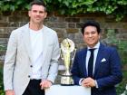 Anderson-Tendulkar Trophy : दोन दिग्गजांच्या खास फ्रेमसह दिसली नव्या ट्रॉफीची पहिली झलक (See Pics)