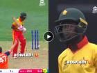 ZIM vs NED, T20 World Cup 2022, Video: भन्नाट यॉर्कर! मीकरनने उडवला फलंदाजाचा त्रिफळा