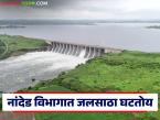 Nanded water level: उष्णतेचा फटका! नांदेड विभागात जलसाठा घटतोय - Marathi News | latest news Nanded water level: Heatwave hits! Water levels are decreasing in Nanded division | Latest weather News at Lokmat.com