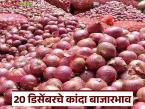 Kanda Bajarbhav : 'या' मार्केटला पोळ कांदा खातोय भाव, लाल, उन्हाळ कांद्याचे दर कसे आहेत?  - Marathi News | Latest News Kanda Bajarbhav see 20th december onion market prices in maharashtra kanda markets | Latest market-yard News at Lokmat.com