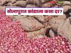 Kanda Bajar Bhav : सोलापूर बाजार समितीत १९१ ट्रक कांद्याची आवक; वाचा कसा मिळतोय दर? - Marathi News | Kanda Bazaar Bhav: 191 trucks of onions arrive at Solapur Market Committee; Read how the price is being obtained? | Latest market-yard News at Lokmat.com