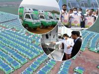 नाद खुळा मुख्यमंत्री... गरिबांच्या घरापर्यंत पोहोचवणार रेशनचं धान्य, 9,260 माबाईल व्हॅनचं लोकार्पण - Marathi News | Noise Chief Minister jaganmohan reddy ... Ration rice to take the poor home, 9,260 vehicles dedicated | Latest national Photos at Lokmat.com