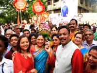 ९८व्या अखिल भारतीय नाट्यसंमेलनाला दिग्गजांची उपस्थिती - Marathi News | The presence of veterans of the 98th akhil bhartiya natyasammelan | Latest mumbai Photos at Lokmat.com