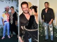 PHOTOS : सलमान खानच्या बहिणीने दिली ईदची जंगी पार्टी, जमले सेलिब्रिटी - Marathi News | Arpita Khan Eid Bash: Salman Khan, Jacqueline Fernandez, Kiara Advani bollywood stars Attend | Latest filmy Photos at Lokmat.com