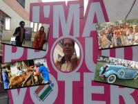 Gujarat Election 2022: रॉयल फॅमिलीची व्हिंटेज कारमधून एन्ट्री; ॲनिमल केअरसाठी खास बूथ, पाहा गुजरात निवडणुकीचे फोटो - Marathi News | Gujarat Election 2022 Entry of Royal Family in Vintage Car, Special Booth for Animal Care, See Photos of Gujarat Election | Latest national Photos at Lokmat.com