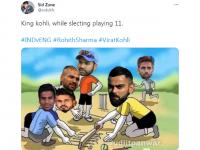 Ind Vs Eng : 'हिटमॅनशिवाय विजय कठीण' रोहितच्या फॅन्सकडून विराट कोहली ट्रोल, मीम्स व्हायरल... - Marathi News | India vs England : Rohit Sharma trend after team India lost first t20 match, hitman fans troll Viral Kholi | Latest social-viral Photos at Lokmat.com