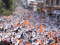 समस्त लिंगायत समाजाचा कोल्हापुरात प्रचंड मोर्चा - Marathi News | All Lingayat Samaj's huge rally in Kolhapur | Latest kolhapur Photos at Lokmat.com