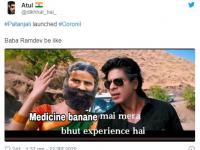 पैसा ही पैसा होगा! आयुर्वेदिक औषध लॉन्च केल्या केल्या नेटकऱ्यांनी पाडला मीम्सचा पाऊस - Marathi News | Patanjali coronavirus medicine divya coronil tablet launched twitter flooded with memes and jokes | Latest social-viral Photos at Lokmat.com