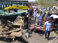 कल्याण-नगर महामार्गावर भीषण अपघात; ११ जणांचा मृत्यू, दोन गंभीर - Marathi News | Terrible accident on Kalyan-Nagar highway 11 people dead, two seriously injured | Latest thane News at Lokmat.com