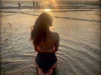 सई ताम्हणकरला विसरा आता ही आहे मराठीची खरी हॉट बेब ! - Marathi News | Actress Aditi Pohankar Black hot Bikini look make you crazy-SRJ | Latest filmy Photos at Lokmat.com