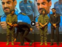 संस्कार असावे तर असे! भर कार्यक्रमात अहान शेट्टी सनी देओलच्या पडला पाया, अभिनेत्याचं होतंय कौतुक - Marathi News | ahan shetty touches feet of sunny deol in border 2 ghar kab aaoge song launch event | Latest filmy News at Lokmat.com