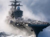 अमेरिकेच्या युद्धनौकेवर अचानक माकडाने हल्ला चढवला; होर्मुझच्या मोहिमेवर निघालेले... - Marathi News | A monkey suddenly attacked an American warship; the ship on its way to Hormuz... | Latest international News at Lokmat.com