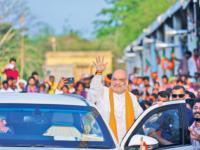 भाजप सरकार बंगालमधील ‘सिंडिकेट राज’ संपवेल, अमित शाह यांचं आश्वासन - Marathi News | West Bengal Assembly Election 2026: BJP government will end 'syndicate raj' in Bengal, assures Amit Shah | Latest national News at Lokmat.com