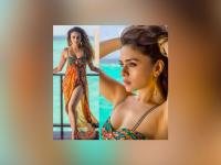 समुद्राकाठी अमृता खानविलकरने केलेले हे फोटोशूट तुम्ही पाहिले का? - Marathi News | Amruta Khanvilkar’s vacation pictures will make you hit the beach -SRJ | Latest filmy Photos at Lokmat.com