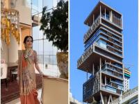 नीता अंबानींचं अँटिलिया निवासस्थान आतून कसं दिसतं? समोर आले आतापर्यंत न पाहिलेले फोटो - Marathi News | What does Nita Ambani's Antilia residence look like from the inside? Never-before-seen photos surface | Latest national Photos at Lokmat.com