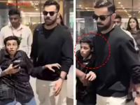 अनुष्का-विराटचं दिव्यांग फॅनसोबतचं वर्तणूक पाहून भडकले नेटकरी, म्हणाले - प्रेमानंद जींकडे जाण्याचा काय फायदा? - Marathi News | Netizens were outraged after seeing Anushka Sharma-Virat Kohli's behavior with a disabled fan, saying - What is the benefit of going to Premanand ji? | Latest filmy News at Lokmat.com