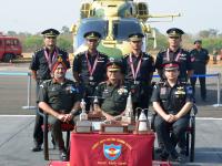 लष्करी थाटात एव्हिएशन विंग प्रदान: भारतीय सैन्यदलात ३७ लढाऊ वैमानिक दाखल - Marathi News | Army Aviation Wing Provided: 37 fighter pilots filed in Indian Army | Latest nashik Photos at Lokmat.com