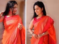 साडीत खुललं आर्याचे सौंदर्य, सोशल मीडियावर रंगलीय तिचीच चर्चा - Marathi News | Arya Ambekar are breaking the internet with Her Saree Photos | Latest filmy Photos at Lokmat.com