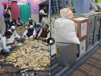 बंगालमध्ये बाबरी मशीद उभारण्यासाठी किती मिळाली देणगी?; पैसे मोजण्यासाठी मागवली मशीन, Video पाहा - Marathi News | How much donation was received for the construction of Babri Masjid in Bengal?; Machine ordered to count money, watch video share by Humayun Kabir | Latest national News at Lokmat.com बंगालमध्ये बाबरी मशीद उभारण्यासाठी किती मिळाली देणगी?; पैसे मोजण्यासाठी मागवली मशीन, Video पाहा - Marathi News | How much donation was received for the construction of Babri Masjid in Bengal?; Machine ordered to count money, watch video share by Humayun Kabir | Latest national News at Lokmat.com